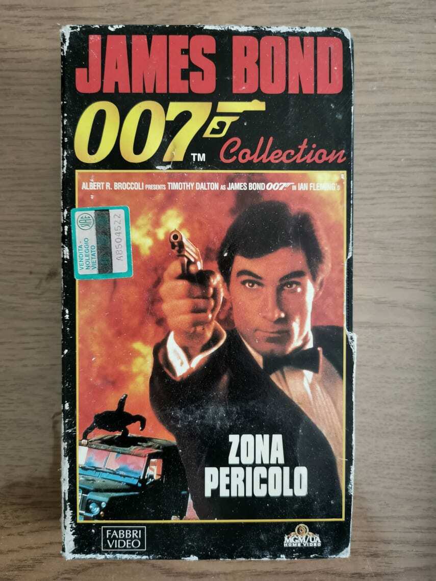 007 Zona pericolo - A. Broccoli - Fabbri video - 1987 - VHS - AR