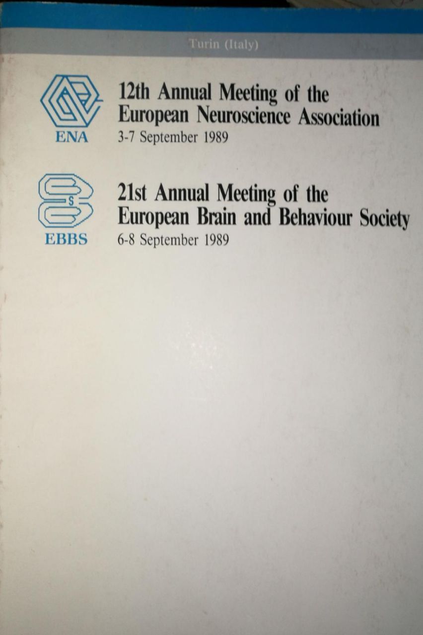 12th Annual Meeting of Neuroscience Association - 21st Annual Meeting of Brain