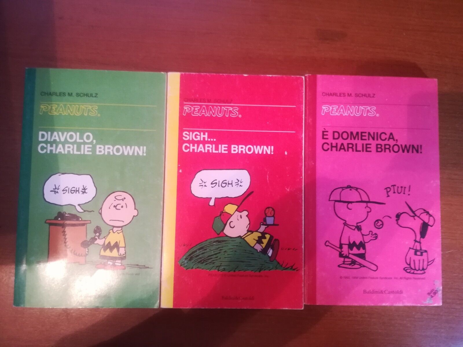 3 fumetti Peanuts - Charles M.Schulz - Balini & Castoldi - 1998 - M