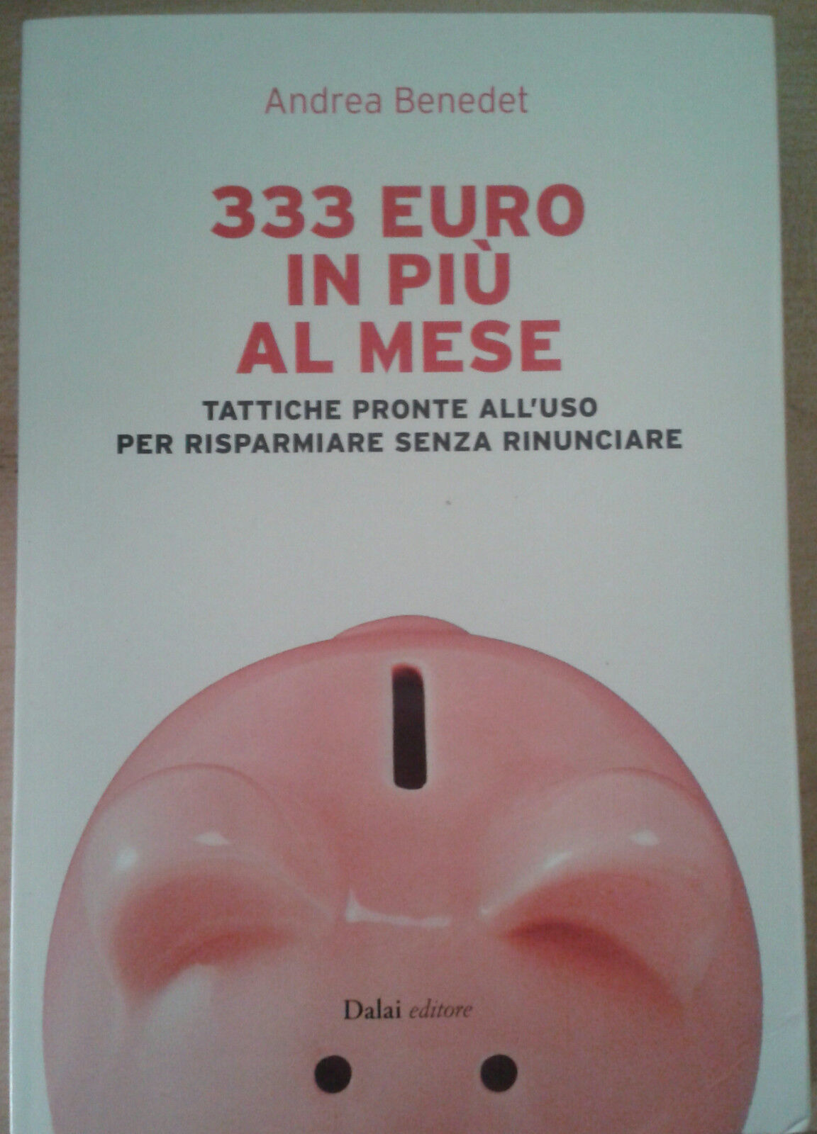 333 euro in pi? al mese - ANDREA BENEDET - DALAI - 2011 - M