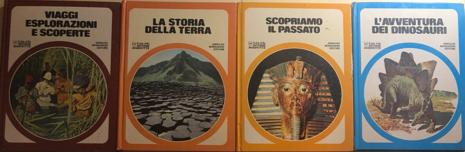 4 volumi Il Club delle Giovani Marmotte di Aa.vv., 1982, Arnoldo Mondadori Edito