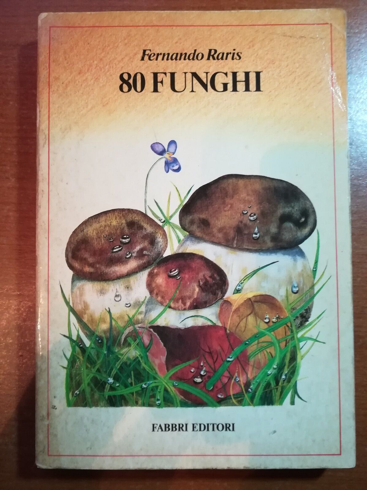 80 funghi - Fernando Raris - Fabbri - 1980  - M