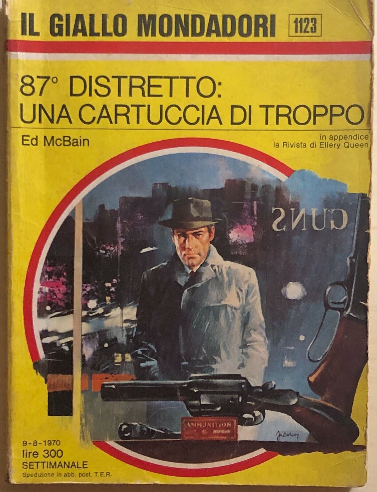 87? distretto: una cartuccia di troppo di Ed McBain, 1970, Mondadori