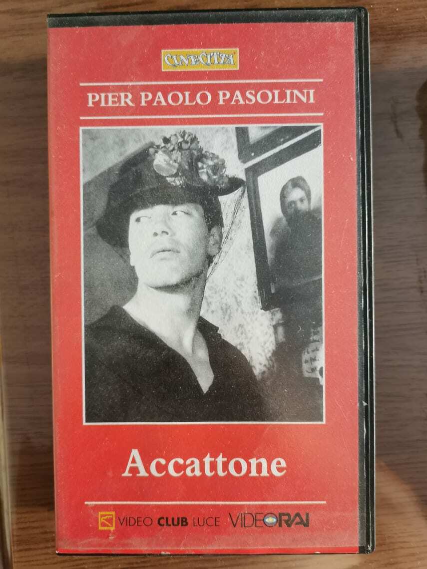 Accattone - P. Paolo Pasolini - Video club luce - 1961 - VHS - AR