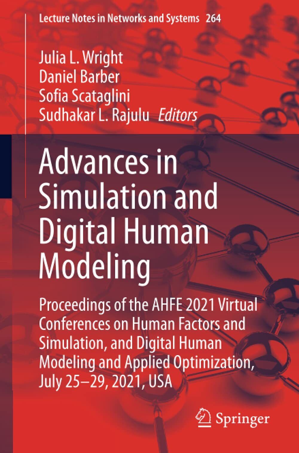 Advances in Simulation and Digital Human Modeling - di Julia L. Wright - 2021