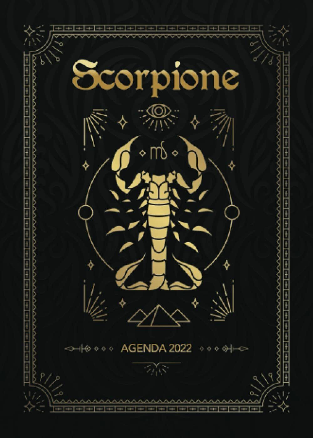 Agenda 2022 : Scorpione: Diario settimanale da settembre 2021 a dicembre 2022 | 