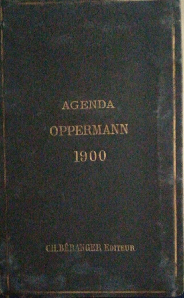  Agenda Oppermann 1900 - Aa.vv. - 1900 - Ch.b?ranger Editeur - lo