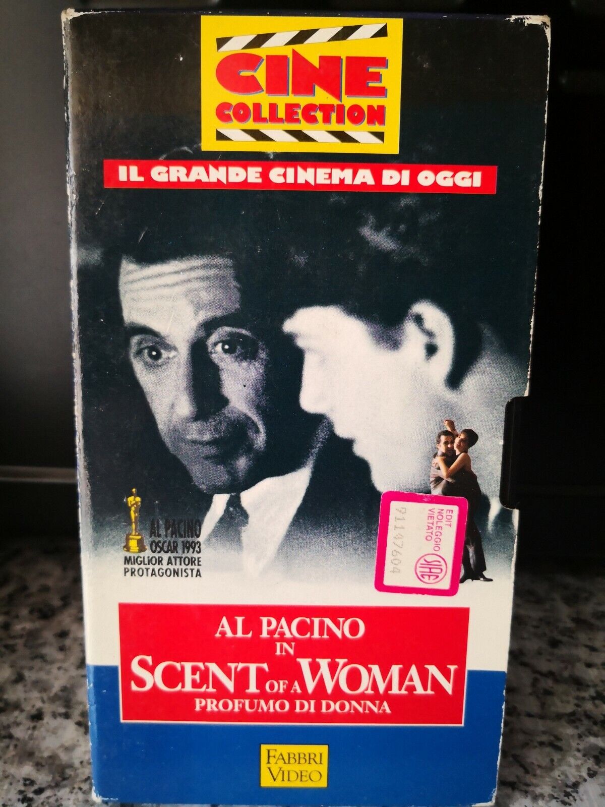 Al Pacino in Scent of a Woman - Vhs - 1994- CineCollection- F