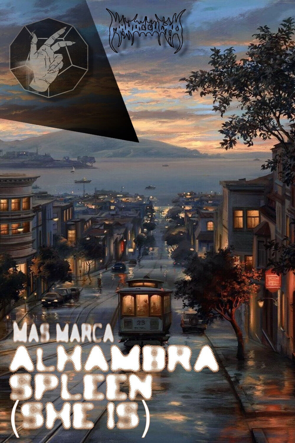 Alhambra spleen (she is) di Mas Marca,  2021,  Youcanprint