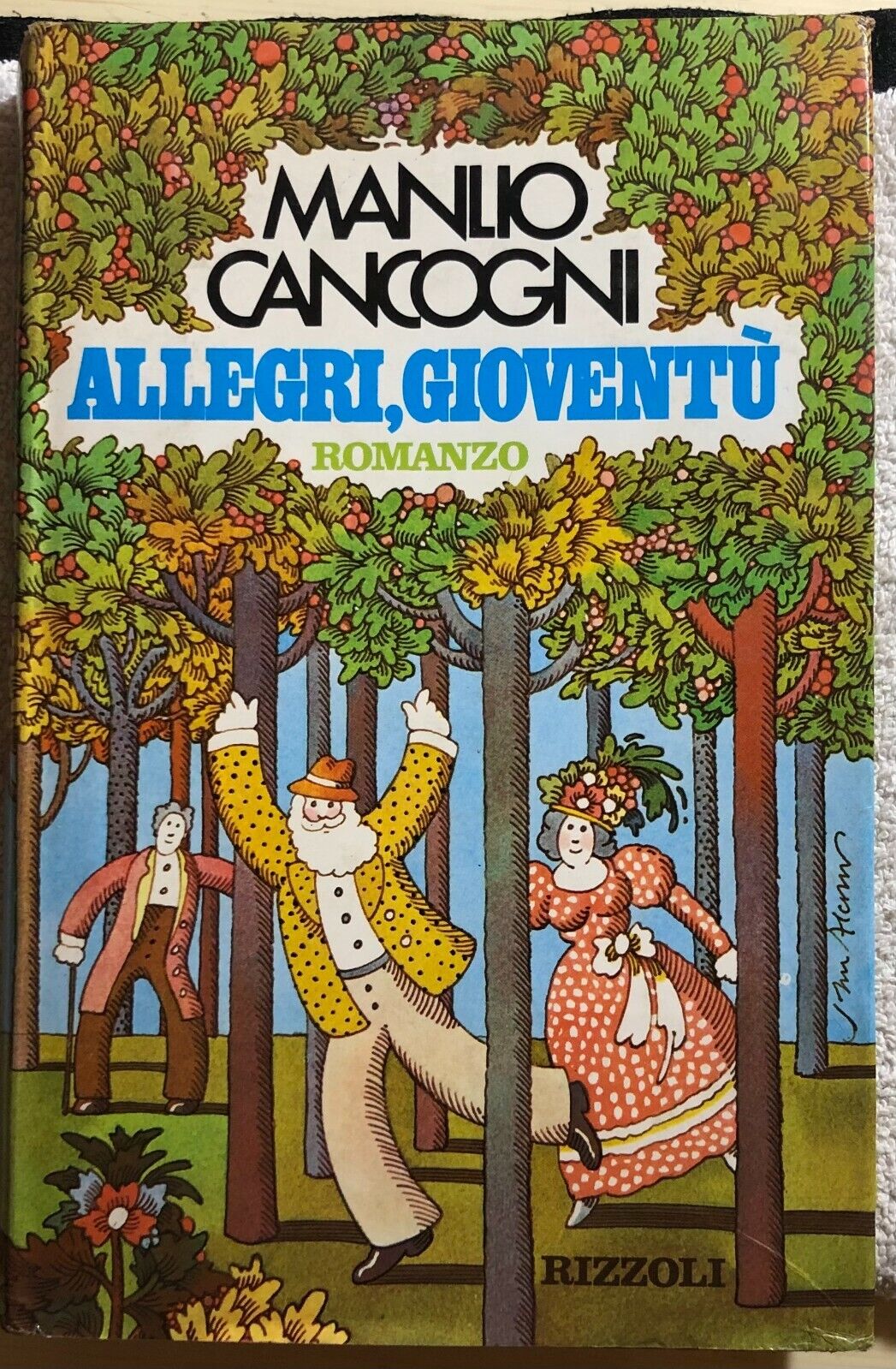 Allegri, giovent? di Manlio Cancogni,  1973,  Rizzoli