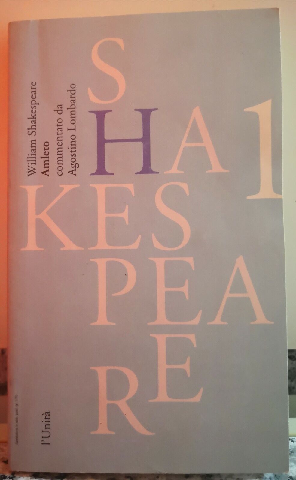 Amleto  di W. Shakespeare,  1993,  L'Unit?-F