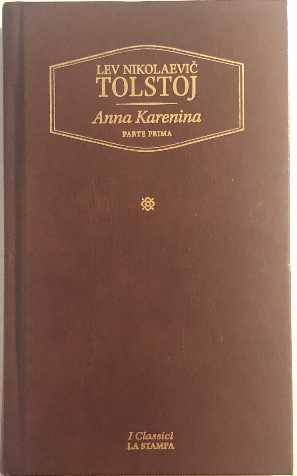Anna Karenina parte prima di Lev Tolstoj, 2003, La Stampa