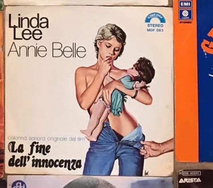 Annie Belle VINILE 45 GIRI di Linda Lee,  1975,  Cinevox