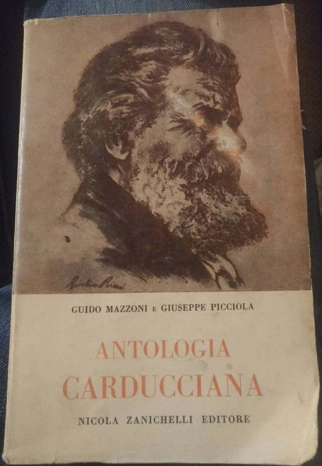 Antologia Carducciana-Mazzoni-Picciola,1955,Zanichelli Editore-S