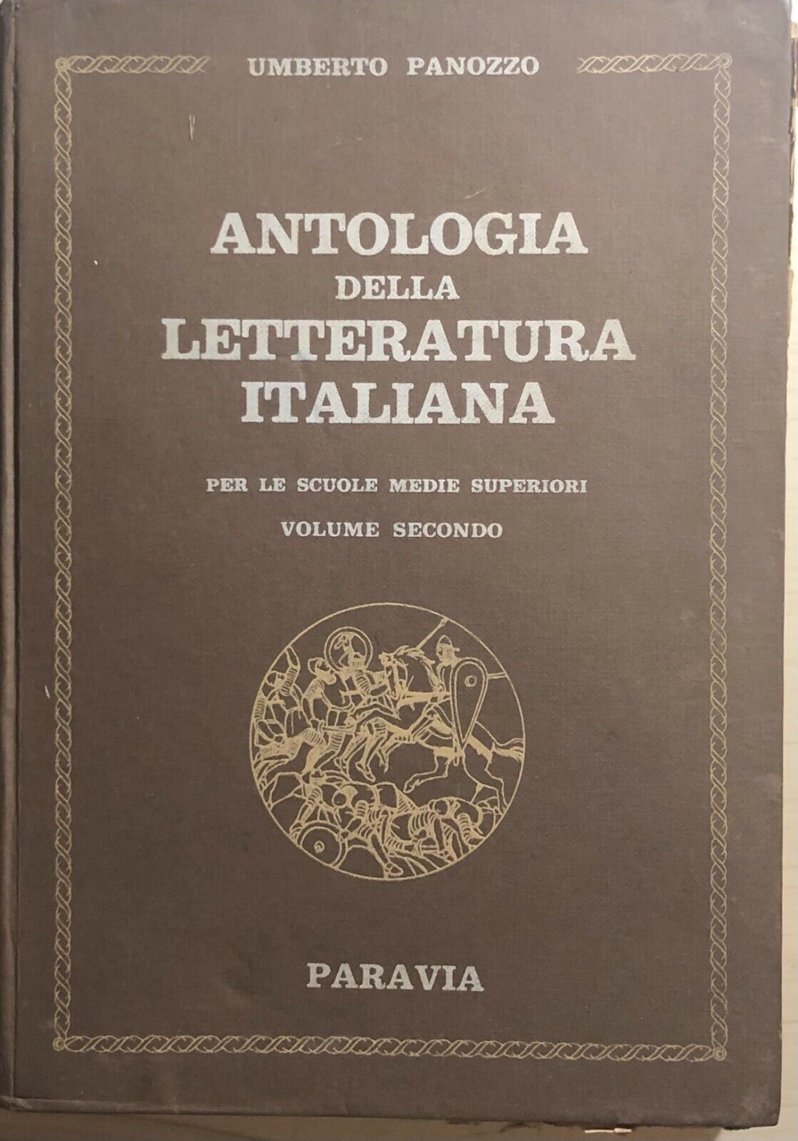 Antologia della letteratura italiana per le scuole medie superiori Vol.II di Umb