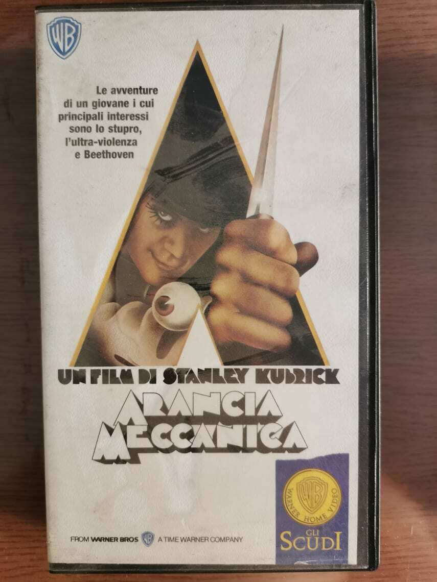 Arancia meccanica - S. Kubrick - Warner Home Video - 1971 - VHS - AR