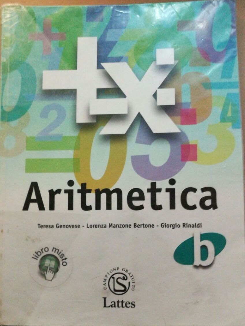 Aritmetica  di Genovese - Manzone Bertone - Rinaldi - 2005 - Lattes - lo 