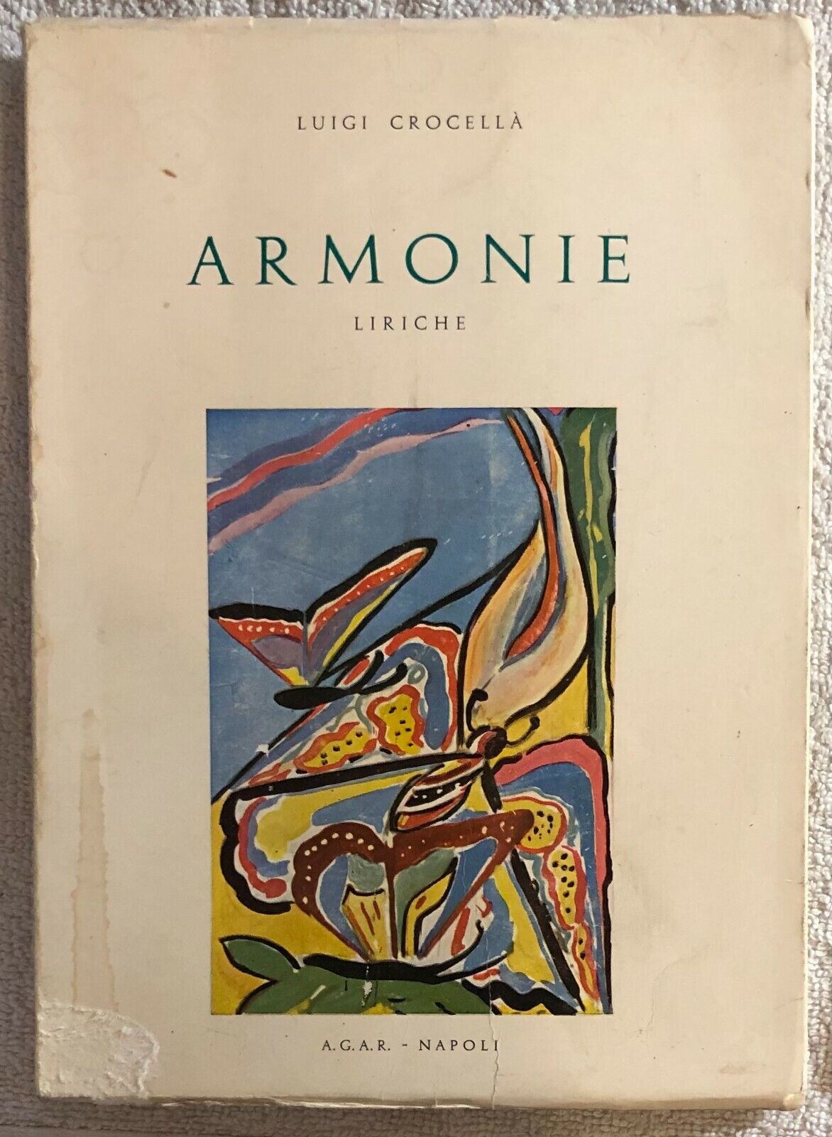 Armonie di Luigi Crocell?,  1965,  Agar Napoli