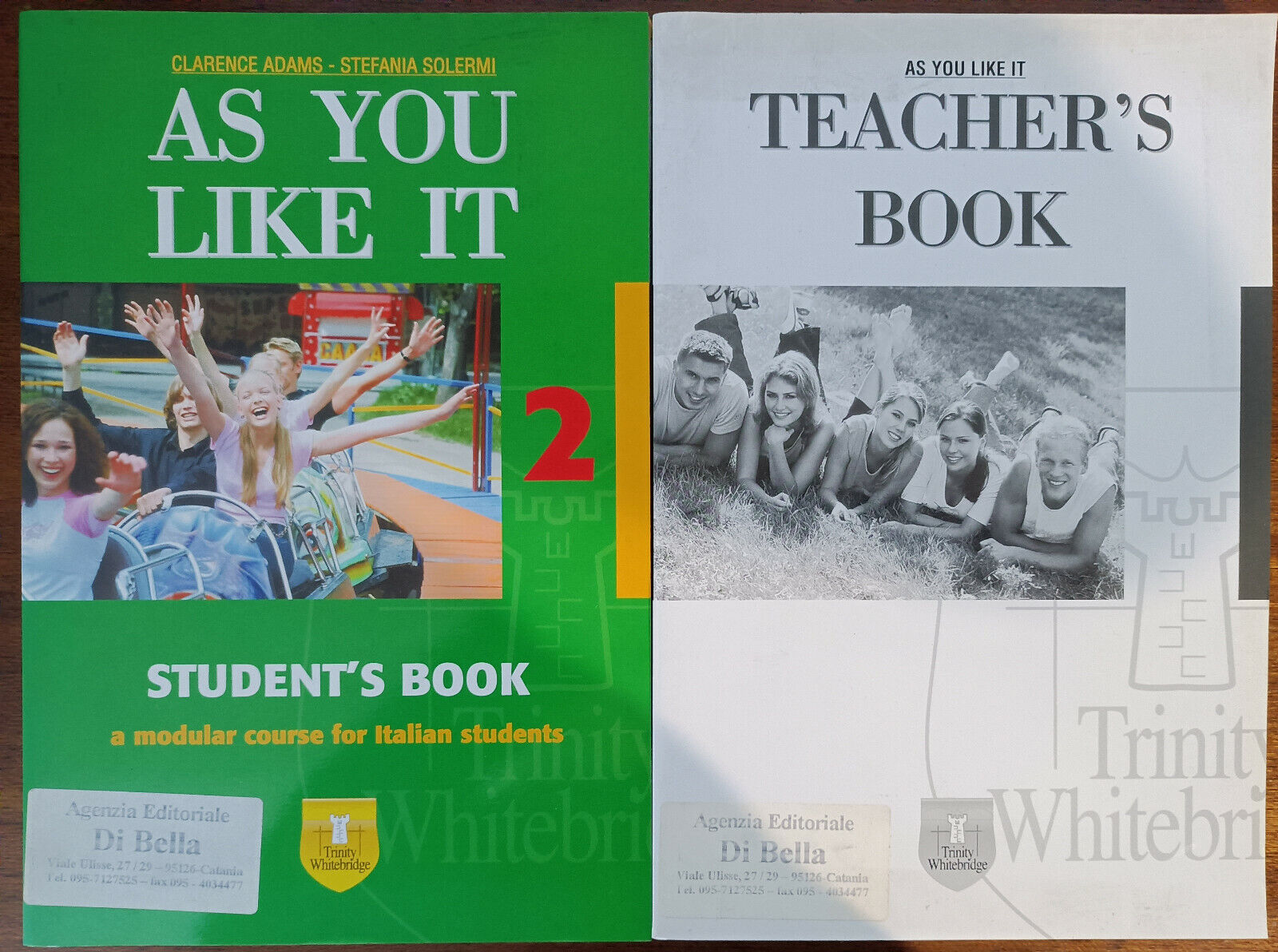 As you like it 2; Teacher's Book - Adams, Solermi - Trinity Whitebridge,2007 - A