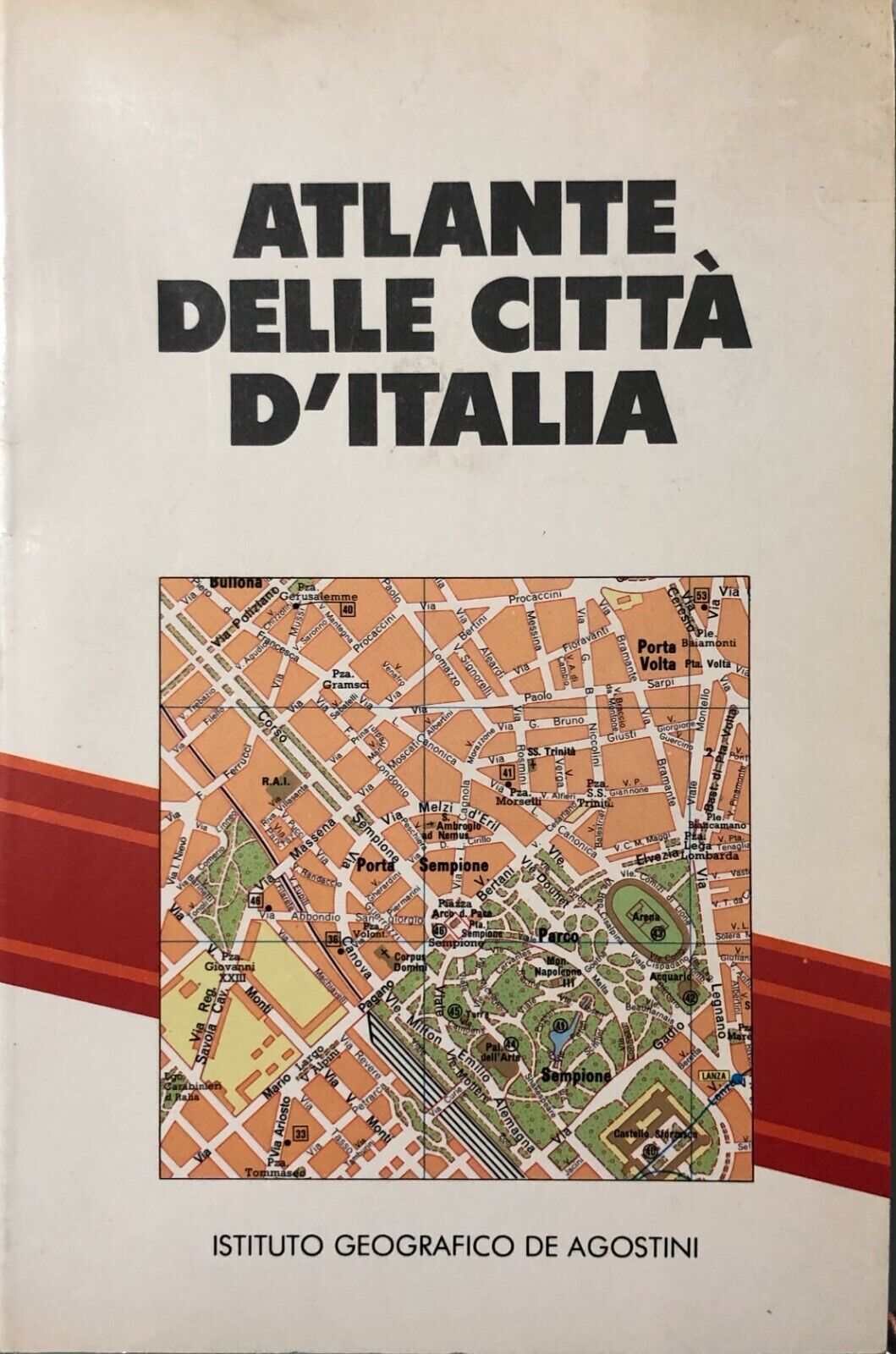 Atlante delle citt? d'Italia di DeAgostini, 1988, Parker-Davis