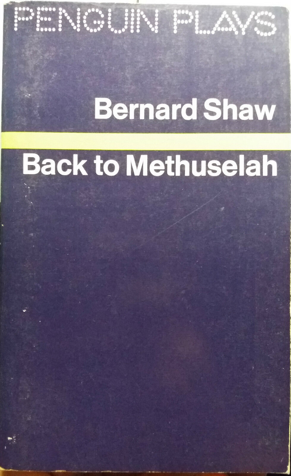 Back to Methuselah - Bernard Shaw - Penguin Books - 1971 - G