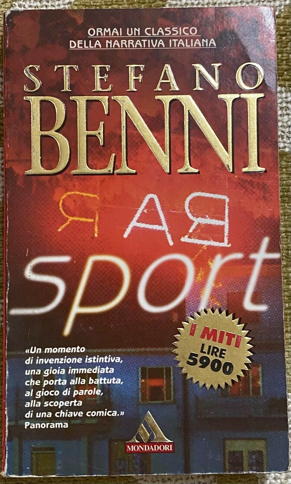 Bar sport - Stefano Benni - Mondadori - 1995 - M