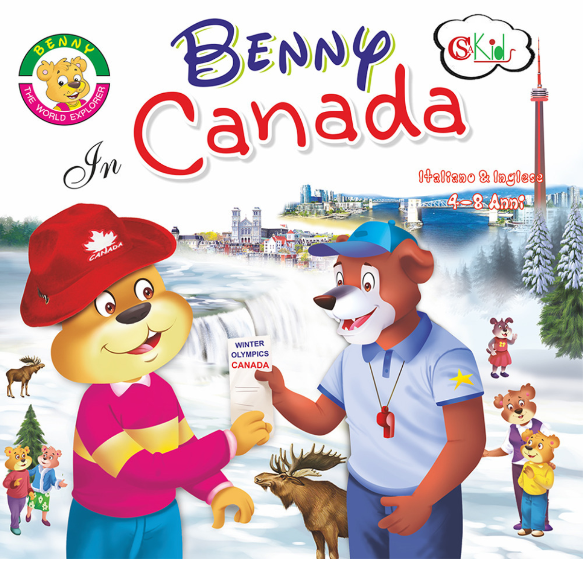 Benny in Canada. The world explorer. Ediz. italiana e inglese - CSA, 2020