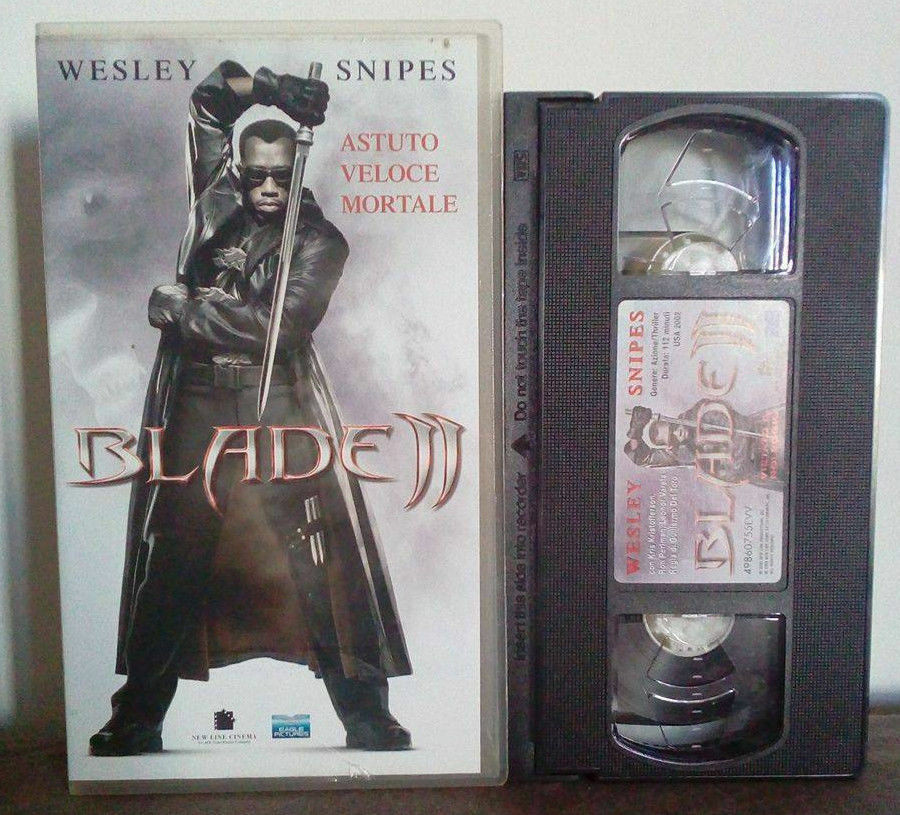 Blade 2 - 2002 - Vhs - Eagles Pictures -F