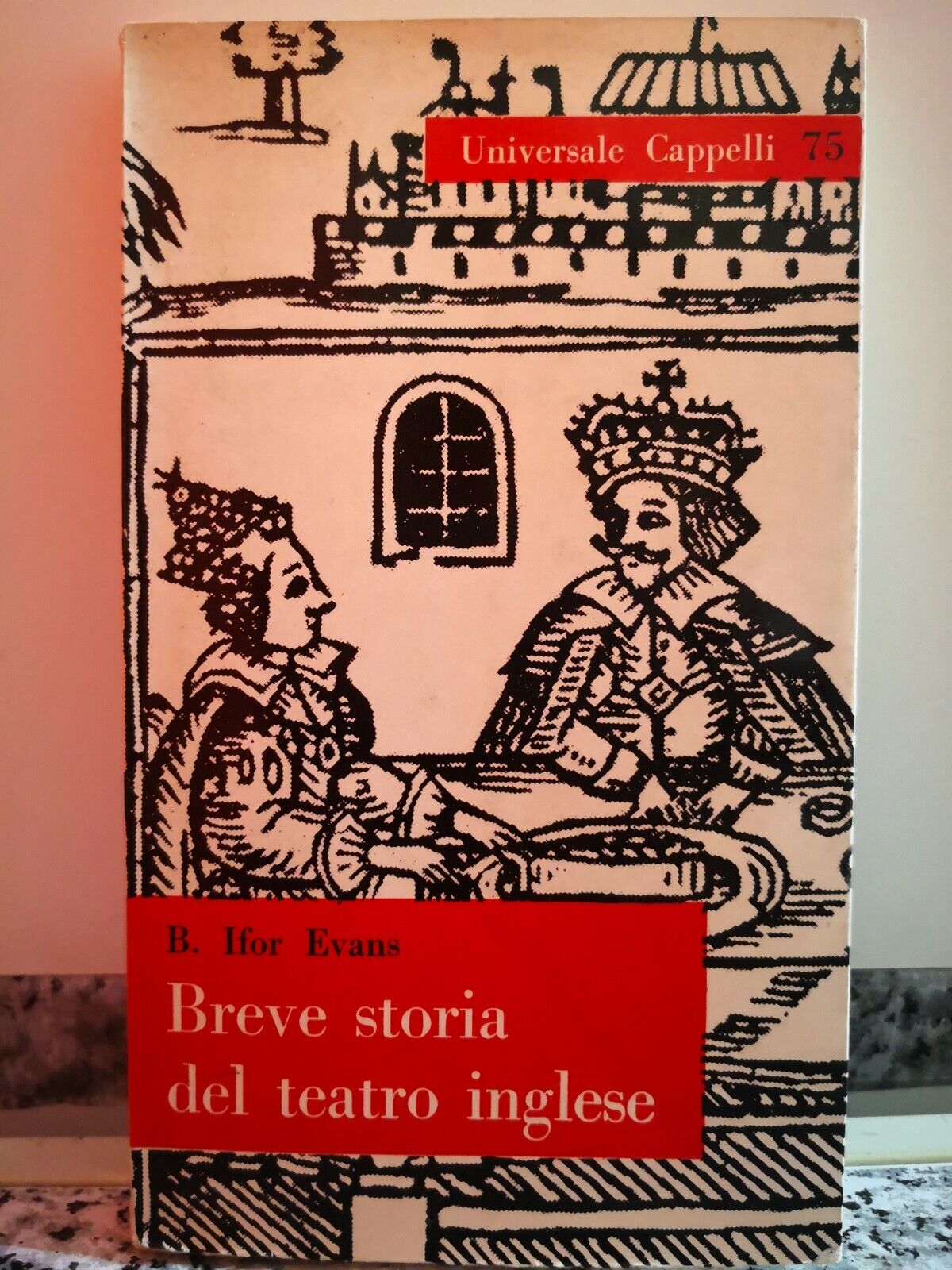  Breve storia del teatro inglese di B. Ifor Evans,  1963,  Cappelli Editore-F