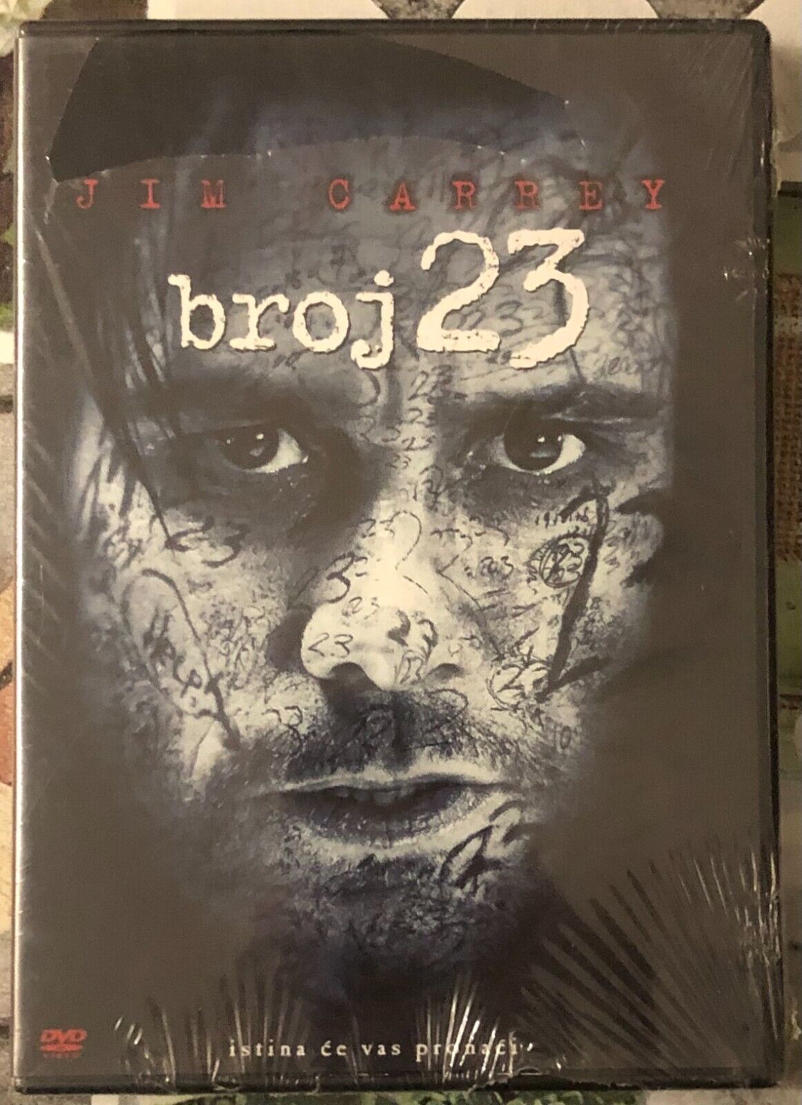 Broj 23 The number 23 DVD di d'oel ?umaher, 2007, New Line Cinema