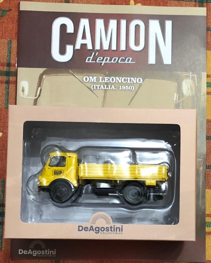  Camion d'epoca n. 10 - OM Leoncino di Om, 2023, Deagostini