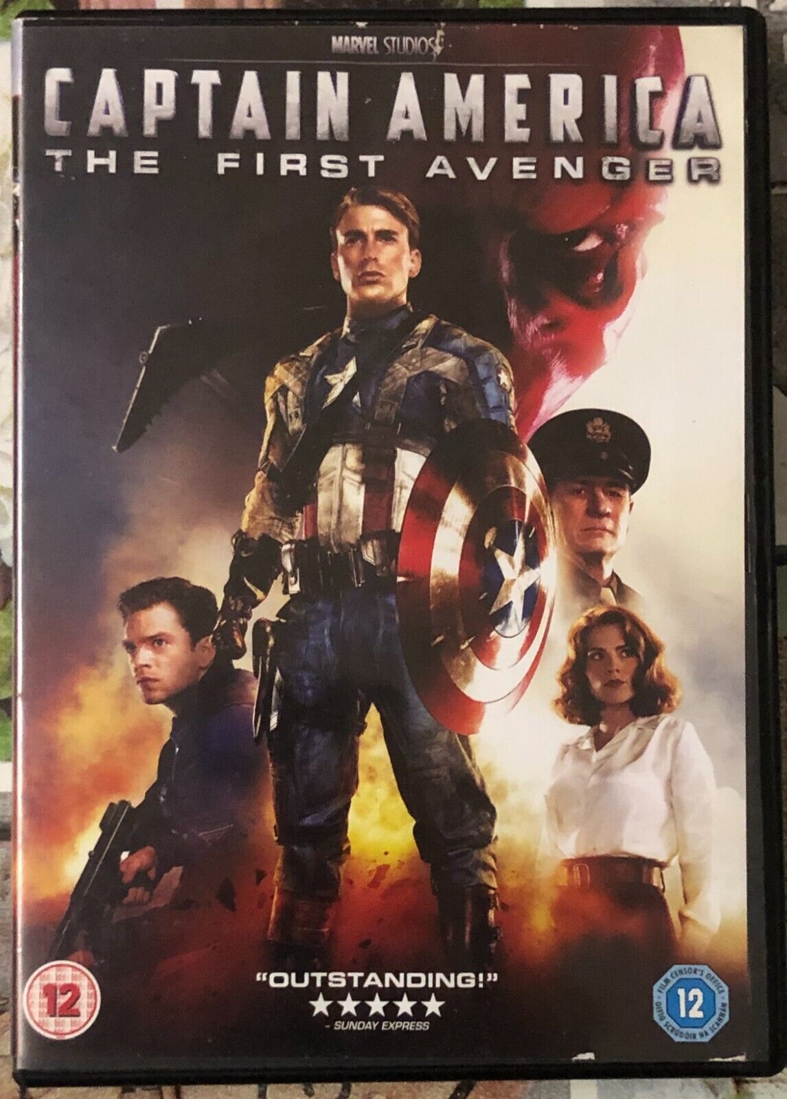 Captain America: The First Avenger DVD di Joe Johnston, 2011, Paramount Pictu
