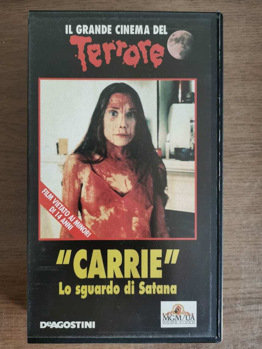 Carrie Lo sguardo di Satana - P. Monash - DeAgostini - 1994 -  VHS - AR