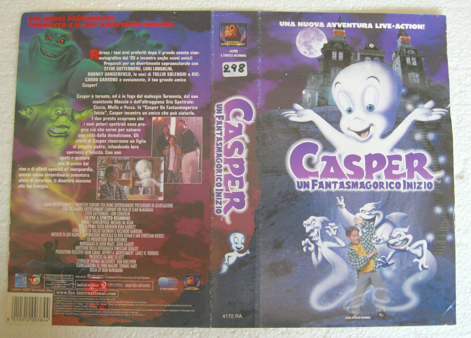 Casper un fantasmagorico inizio - Vhs - 1997 - Century Fox -F