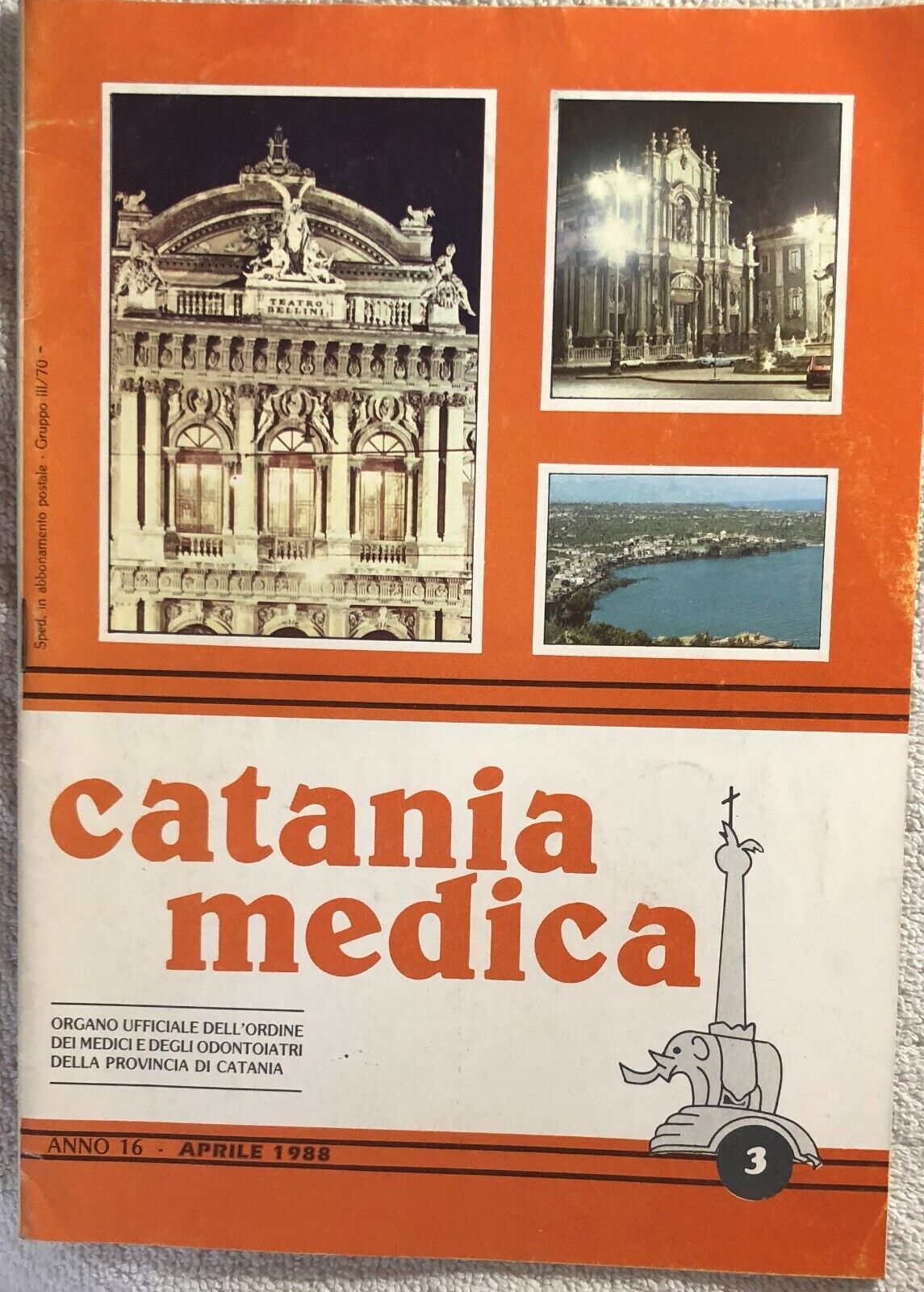 Catania medica n. 3/1988 di Aa.vv.,  1988,  Ordine Dei Medici E Degli Odontoiatr