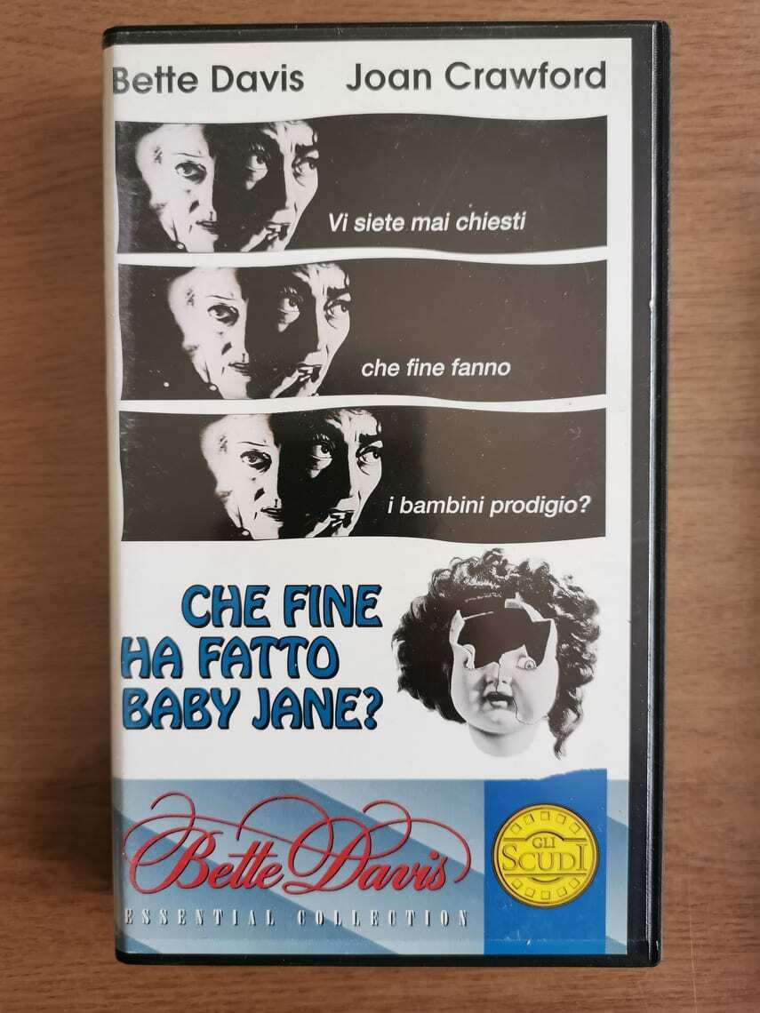 Che fine ha fatto baby jane? - Davis/Crawford - Warner home video-1962-VHS-AR