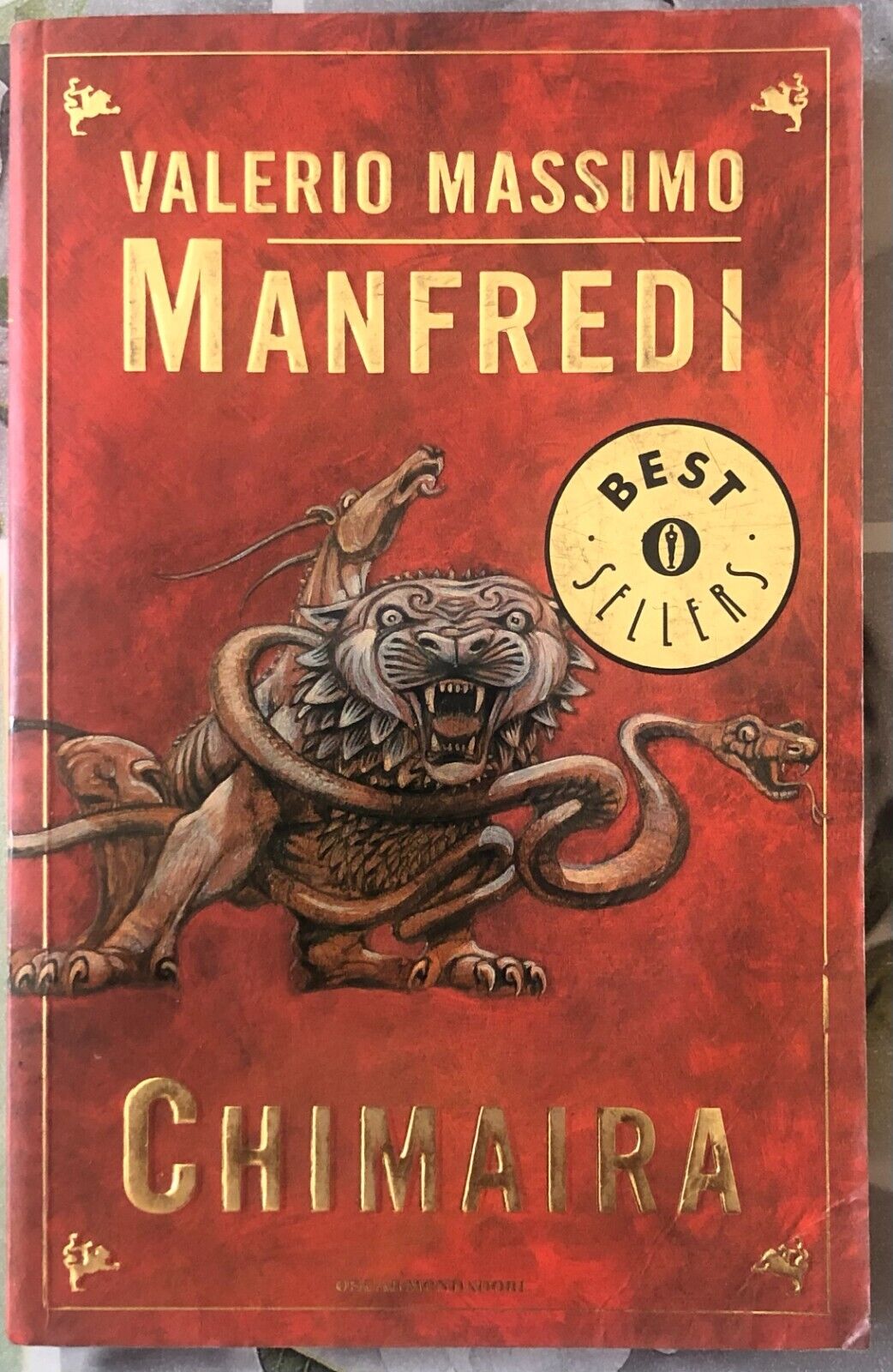 Chimaira di Valerio M. Manfredi, Valerio Manfredi,  2002,  Mondadori