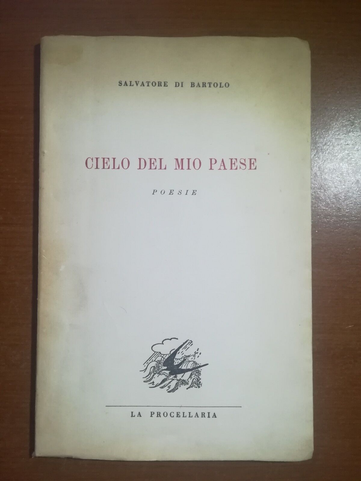 Cielo del mio paese - Salvatore di Bartolo - La procellaria - 1957 - M