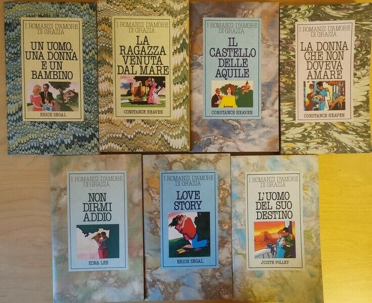 Collana I romanzi d'amore di Grazia - 7 volumi - ER