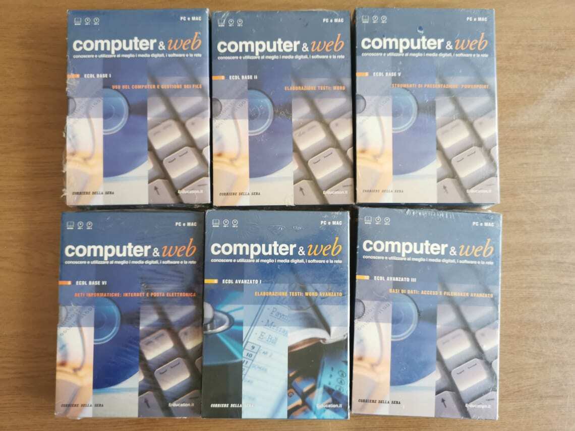 Computer & Web 6 volumi - Corriere della Sera - 2007 - AR