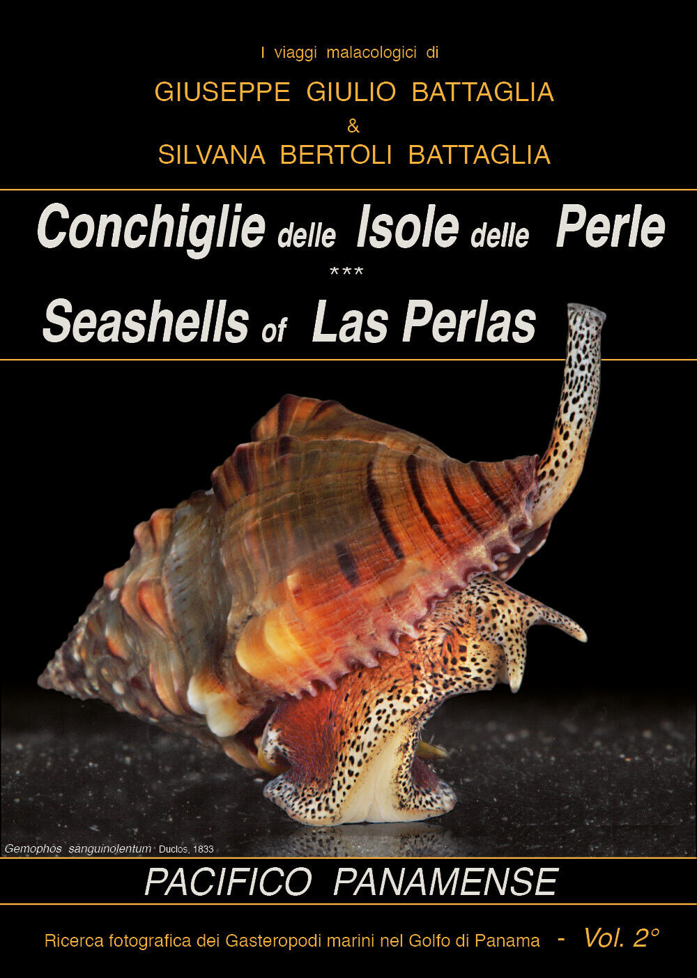 Conchiglie delle Isole delle Perle-Seashells of Las Perlas di Giuseppe Giulio Ba