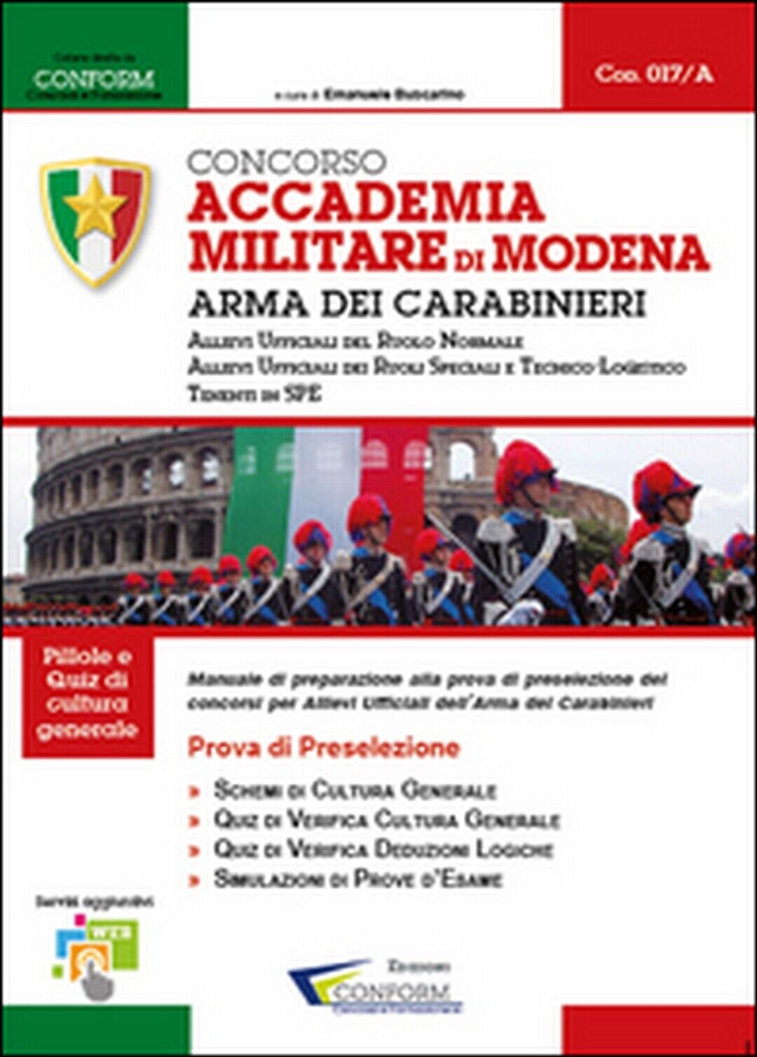 Concorso Accademia Militare di Modena. Arma Dei Carabinieri. Prova di preselezio