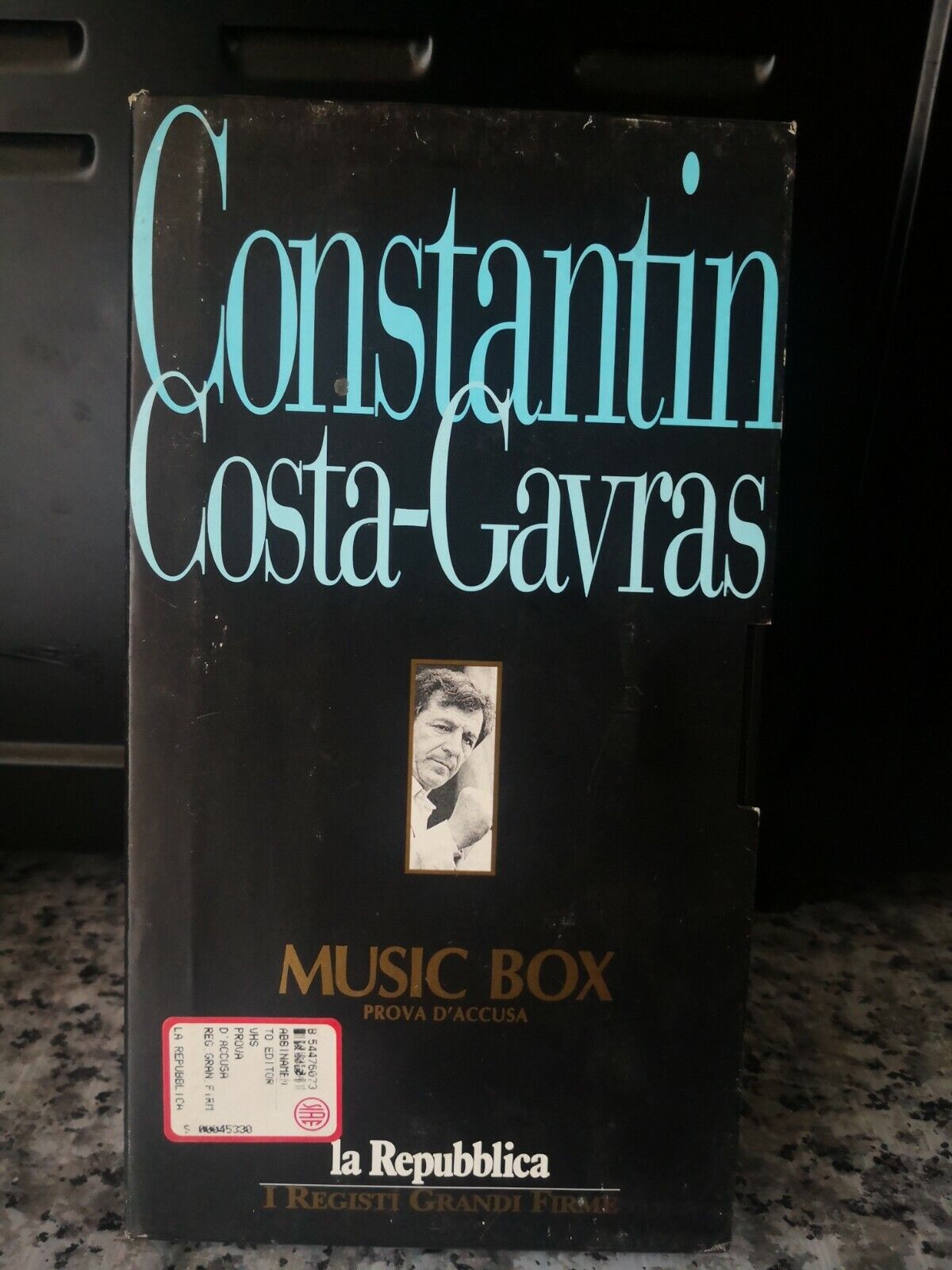 Constantin Costa- Gavras -vhs- 1989 - la repubblica -F