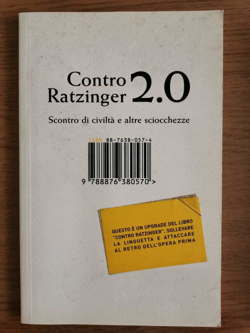 Contro Ratzinger 2.0