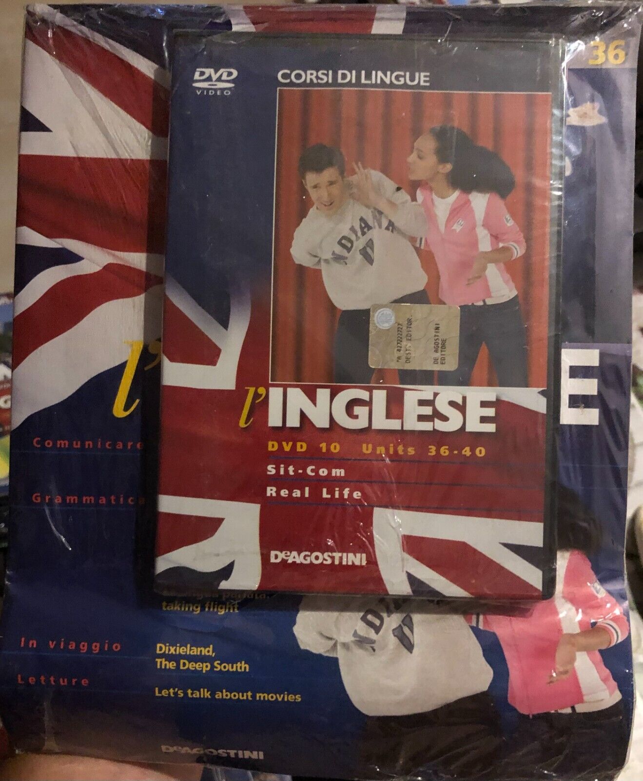 Corsi di lingue L'inglese fascicolo 36+DVD di Aa.vv.,  2008,  Deagostini
