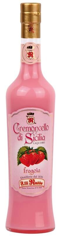Cremoncello Fragola liquore Russo Siciliano/500 ml
