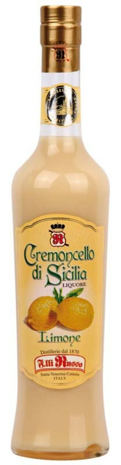 Cremoncello Limone liquore Russo Siciliano/500 ml