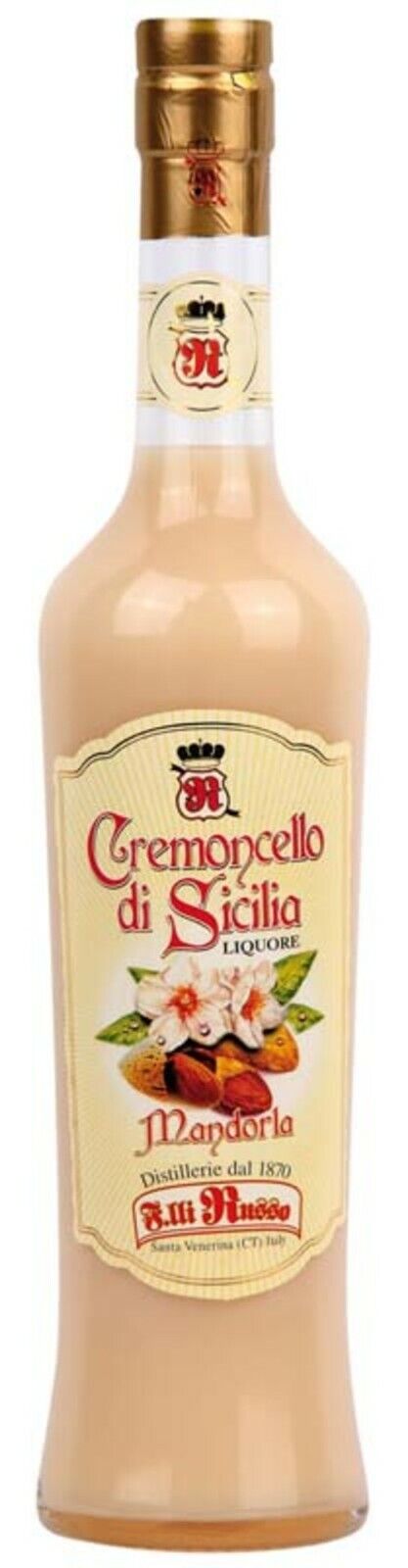 Cremoncello Mandorla liquore Russo Siciliano/500 ml
