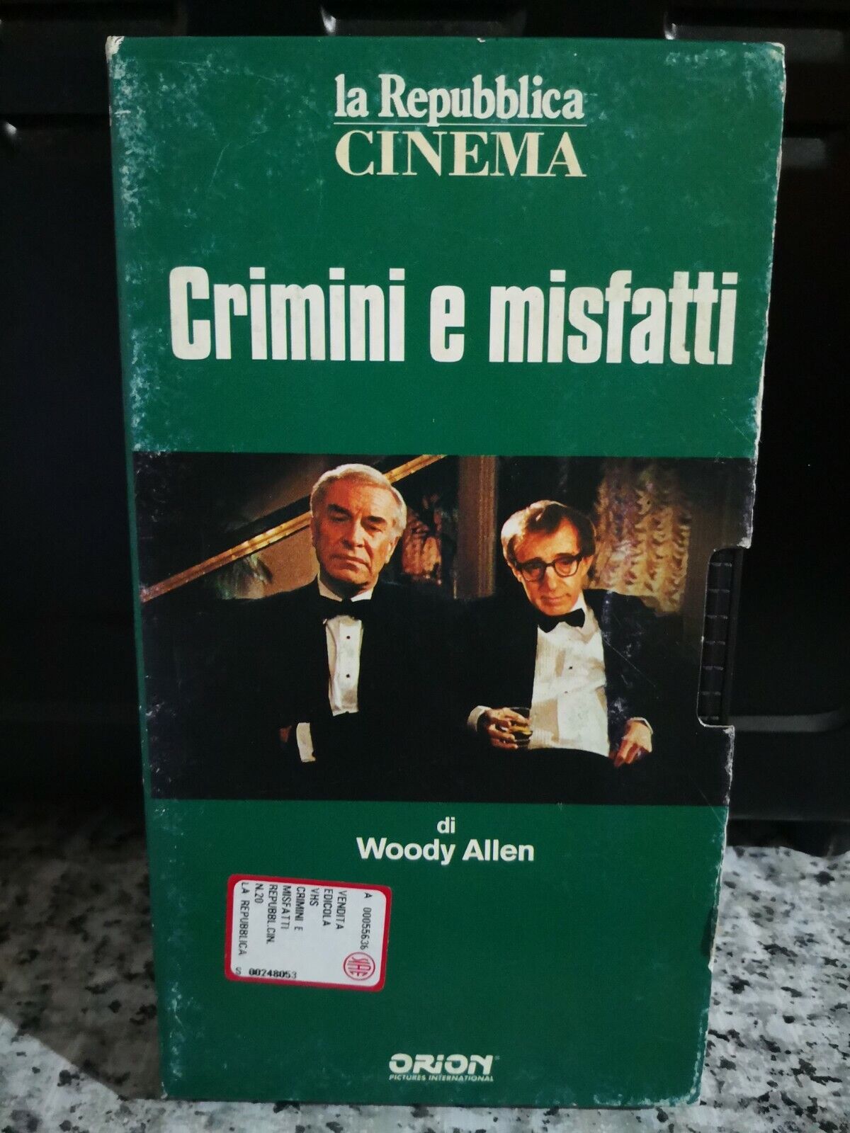 Crimini e misfatti vhs - 1989 - la repubblica cinema -F