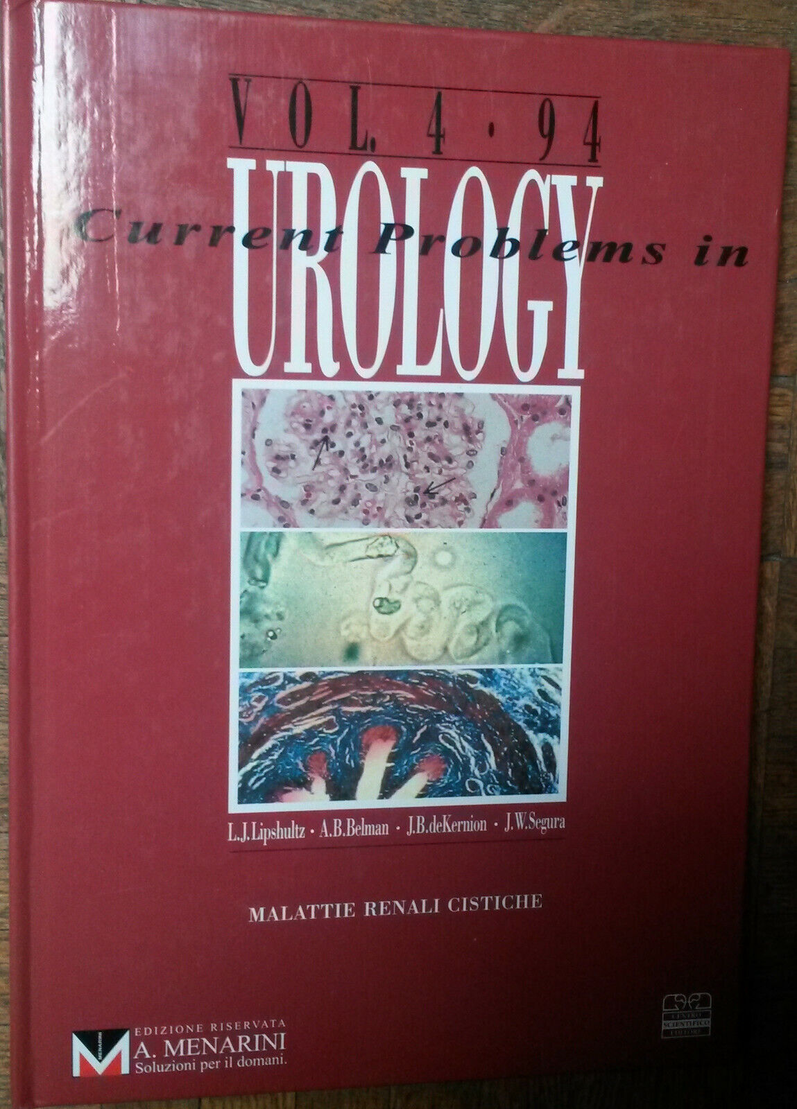 Current problems in Urology Vol. 4 94- AA.VV.- Centro Scientifico Editore,1995-R